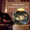 3D Solar System Crystal Ball Night Light | Crystal Ball Night Light with Wooden Base, Clear Glass Ball Light,  Galaxy Crystal Ball Nightlight, As a Birthday Gift for Teens Boys and Girls (Random Designs) - Image 18