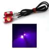 Mini LED 1 pair 2 indicator Motorcycle Side Mini LED indicator light Super Bright LED - Image 3