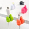 PACK OFF 10 Thumb Wall Hook Wall Decoration Hook Creative Silicone Thumb Key Hanger Hooks - Image 2