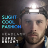 Headline rechargeable ip65 waterproof headlight with adjustable headband Flashlight for outdoor camping and cycling, hiking, working, racing - Image 2