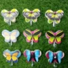 9pcs Adhesive Wall Stick Hook In Butterfly Style (multi color ) - Image 2