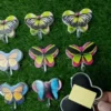 9pcs Adhesive Wall Stick Hook In Butterfly Style (multi color ) - Image 3