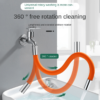 360° Flexible Silicone Hose/Tube Extension Water Pipe | Water Faucet Tap Extender Bendable Faucet Extension For Kitchen And Bathroom Sink, With Anti-splash Feature - Image 3