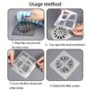Multifunctional Sticker Drainer Netfor bathroom, kitchen etc | Window Screen Repair Patches for Door Window Screen Covering up Holes DIY Repairment - Image 7