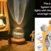 3D Solar System Crystal Ball Night Light | Crystal Ball Night Light with Wooden Base, Clear Glass Ball Light,  Galaxy Crystal Ball Nightlight, As a Birthday Gift for Teens Boys and Girls (Random Designs) - Image 11