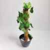 Green Artificial Money Plant leave with Coconut stick | Decorative Plant - Image 3