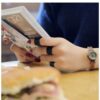 3 Pcs Punk Fashion Rings for Women | Black Stack Plain Above Knuckle Ring Band Midi Finger Ring Set - Image 7