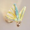 Led Acrylic Multi Color Butterfly Wall Light Bedside Sconce Lamp Lighting Nightlight Gold | Home & Garden | Lamps, Lighting Wall Fixtures - Image 8