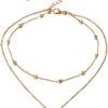Fashion Multi Layer Beads Love Heart Choker Necklace For Girls & Womens - Image 2