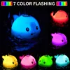 Whale Spray Water Bath LED Light Toy for baby, kids and toddlers | Whale Bath Toy Sprinkler, Light Up Water Whale Bath Toy, Bathtub Toys (Random colors) - Image 8