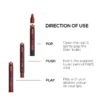 5 in 1 Lipstick Pen Huda Beauty Different Shades (Random Color Shades) - Image 4