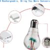 USB Air Humidifier | Bulb Humidifier Lamp Shape | Decorative Lights Diffuser, Purifier Atomizer With Colorful LED Night Light for Office Desk, Bedroom, Living Room, Home Decor - Image 6