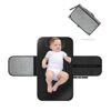 Baby Diaper Changing Mat 2 Pockets For Wipes And Diapers Waterproof Foldable Washable Sheet Portable Diaper Changing Pad - Image 6