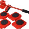 (5 in 1) Heavy Furniture Move Tool Transport Lifter Shifter Moving Kit Slider Remover Rolling Wheel Corner Mover Set. - Image 4