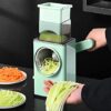 TABLE TOP DRUM GRATER VEGETABLE CUTTER (Random colors) - Image 6