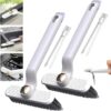 Multi-Function Rotating Crevice Cleaning Brush,360 Degree No Dead Corners Household Hard Bristle Crevice Gap Cleaning Tool for Door Window Track Groove Rail Kitchen Bathroom (Random color)