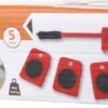 (5 in 1) Heavy Furniture Move Tool Transport Lifter Shifter Moving Kit Slider Remover Rolling Wheel Corner Mover Set. - Image 10