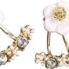 Daisy Back Hanging Stud Earrings | Flower Earrings Earrings Fresh Earrings Girls Earrings Jewelry For Women - Image 2