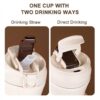 Coffee Travel Mug Stainless Steel Vacuum Coffee Cup Leakproof with Screw Lid Double Wall Coffee Tumbler Reusable Thermal Cup for Hot/(random color) - Image 5