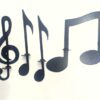 Musical Instruments Wall Shelves, Wall Decoration Items, Miniature Shelves for Wall, Wooden Shelf, Candle Flower Holder, Room Decoration - Image 2
