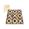 Rage-X Tic Tac Toe Wooden Board Game (random color)