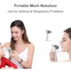 Medical Handhe Portable Nebulizer Inhalator Adult Kids Mini Silent Steam Nasal Humidifier Inhaler To's Nebulizer Asthma - Image 2