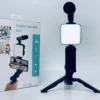 Ay-49 Video Making Kit Vlogging Tripod Triple Band Light - Image 6