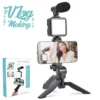 Ay-49 Video Making Kit Vlogging Tripod Triple Band Light - Image 2