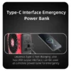 Versatile Camping Lights Outdoor Mini Electric Fan Rechargeable Flashlight Emergency Power Bank for Hiking Fishing (Random color) - Image 6