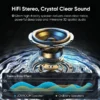 JOYROOM JR-ML03 Transparent RGB Wireless Speaker - Image 5