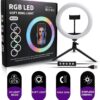 26Cm MJ26 10.2 RGB Led Soft Ring Light | Soft Ring Light with Lighting and Smart Phone Holder - Image 5