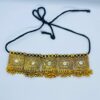 Afghani Antique choker necklace with earrings for women /Necklace Set - Image 6