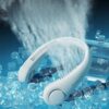 Portable Neck fan air Cooler & Purifier... Adjustable 3 speed and Rechargeable (random color ) - Image 4