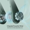 Portable Neck fan air Cooler & Purifier... Adjustable 3 speed and Rechargeable (random color ) - Image 12