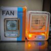 Portable Desktop Air Conditioner USB Mini Air Cooler Fan Water Cooling Fan with 3 Speed Spray Humidifier Purifier for Car Home Rechargeable - Image 3