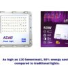 Led Flood Light | High-Brightness SMD LED 50W - Image 3