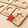 Wooden Drawing Stencils 12 Pieces Set - Image 4
