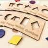 Wooden Drawing Stencils 12 Pieces Set - Image 5