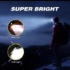 Headline rechargeable ip65 waterproof headlight with adjustable headband Flashlight for outdoor camping and cycling, hiking, working, racing - Image 9