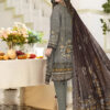 Nisha Designer  Lawn | Unstitched Collection 3 PIECES Party Wear| Summer 24 - Image 2