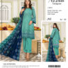 Nisha Designer  Lawn | Unstitched Collection 3 PIECES Party Wear| Summer 24 - Image 2