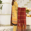 Nisha Designer  Lawn | Unstitched Collection 3 PIECES Party Wear| Summer 24 - Image 3