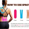 Kinesiology Tape Muscle Bandage Sports Cotton Elastic Adhesive Strain Injury Tape Knee Muscle Pain Relief Stickers (Random Colors) - Image 12
