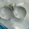 Broken heart rings set | Heart Magnet Couple Rings Attract Lovers, Friend Adjustable Ring - Image 9