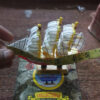 Wooden Sailing Boats Ship Model | Handcrafted Boat Home Decoration - Image 2