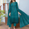 Nisha Designer  Lawn | Unstitched Collection 3 PIECES Party Wear| Summer 24