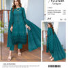 Nisha Designer  Lawn | Unstitched Collection 3 PIECES Party Wear| Summer 24 - Image 2