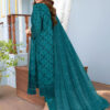 Nisha Designer  Lawn | Unstitched Collection 3 PIECES Party Wear| Summer 24 - Image 3