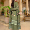 Munarq by Nisha Designer  Lawn | Unstitched Collection 3 PIECES Party Wear| Summer 24 - Image 4