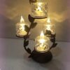 Leaf Design Candle light stand | Multipurpose Candle holder for Home, outdoor and hotels - Image 4